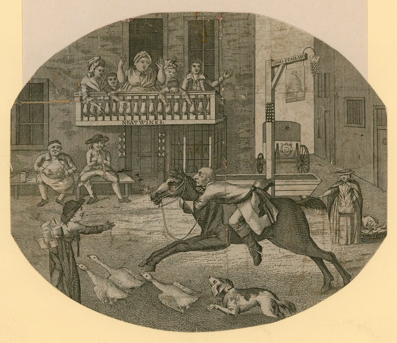 John Gilpin aus Cheapside, London, geht weiter als beabsichtigt von English School
