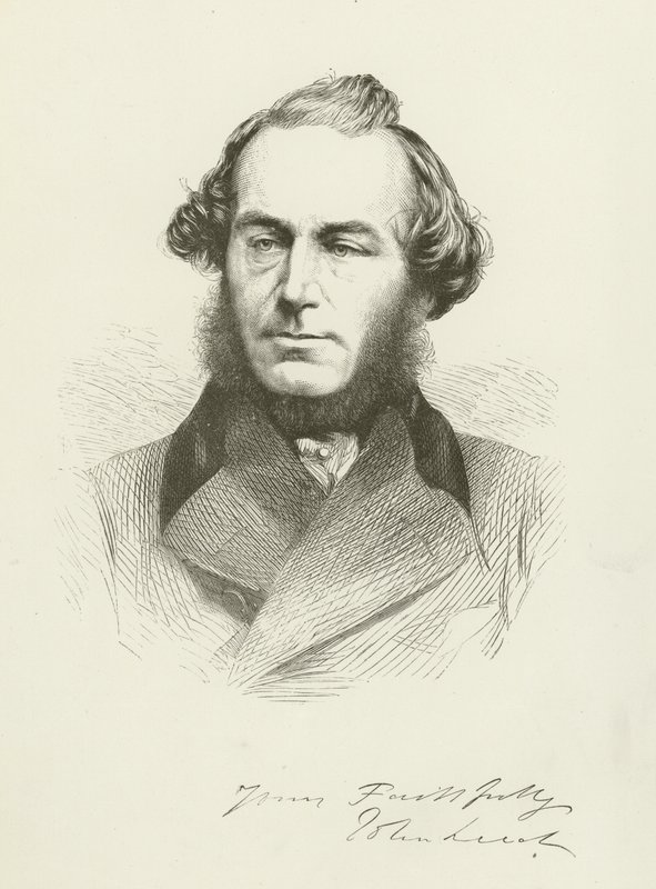 John Leech, Porträt von English School
