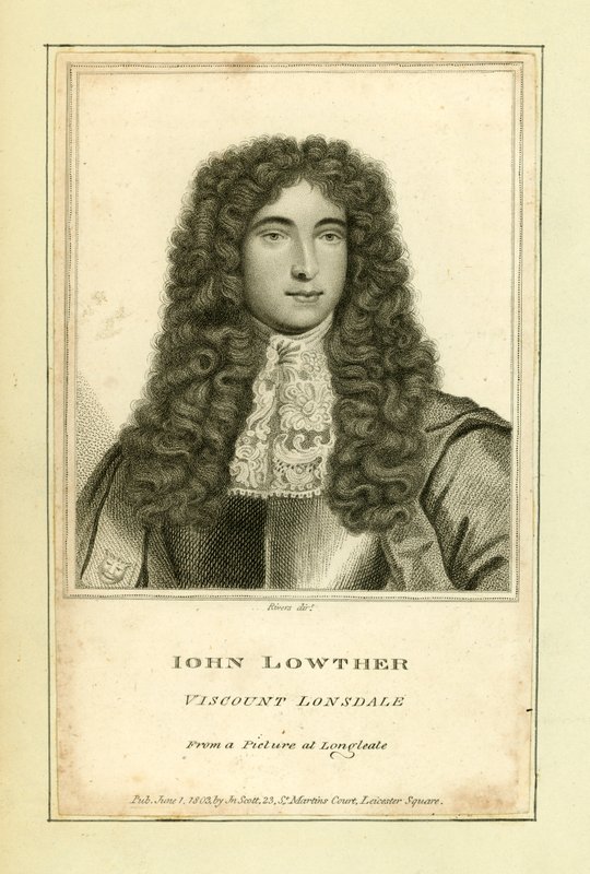 John Lowther, Viscount Lonsdale von English School