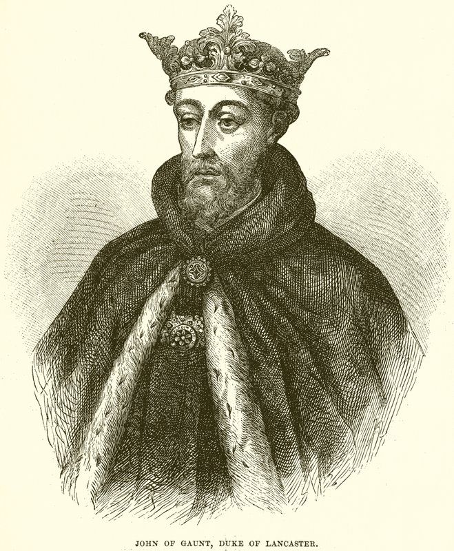 John von Gaunt, Herzog von Lancaster von English School