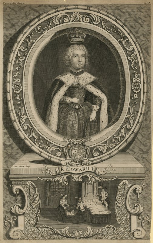 König Eduard V. von England von English School