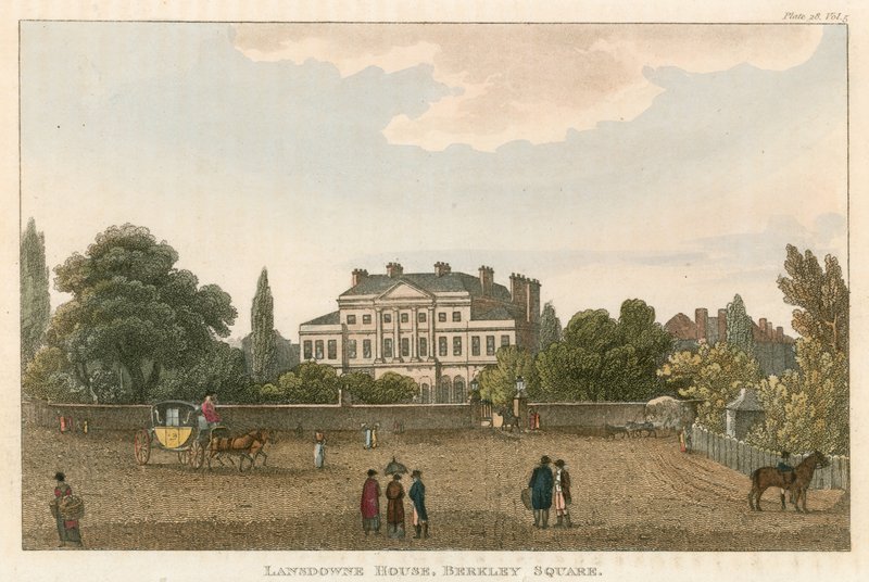 Lansdowne House, Berkley Square von English School