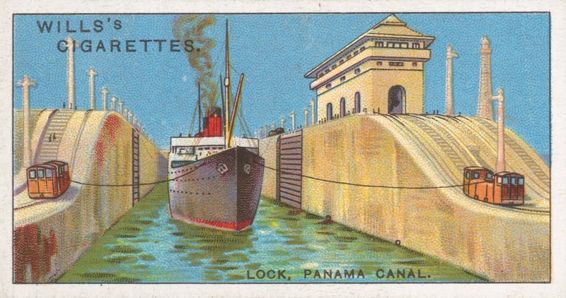 Schleuse, Panamakanal von English School