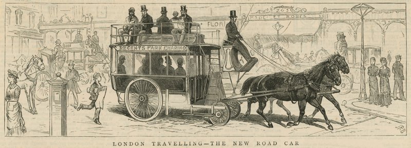 Londoner Reisen - der neue Straßenwagen von English School