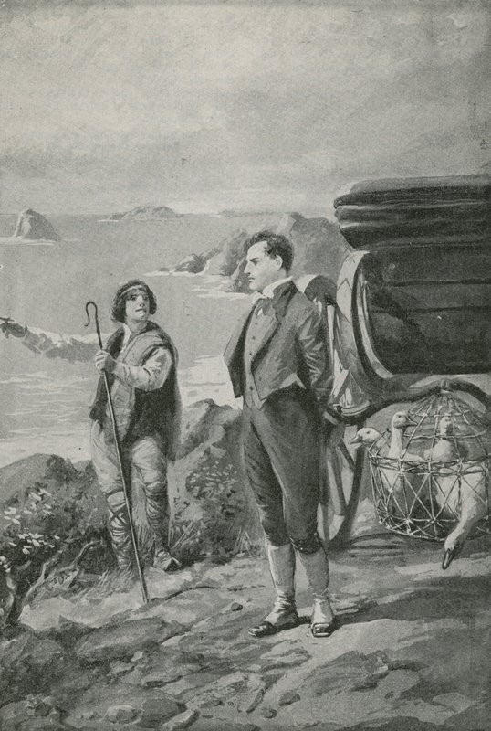 Lord Byron geht ausreiten von English School