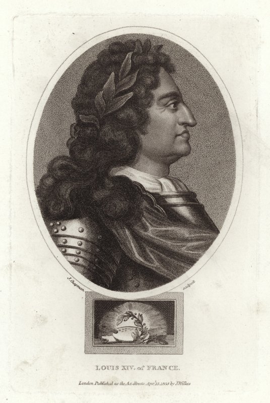 Ludwig XIV. von Frankreich von English School