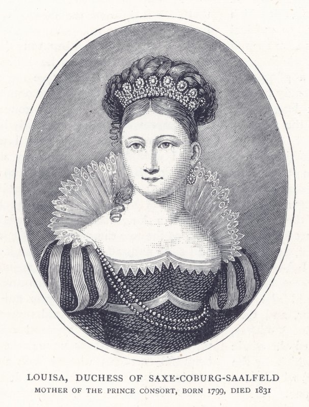 Louisa, Herzogin von Sachsen-Coburg-Saalfeld von English School