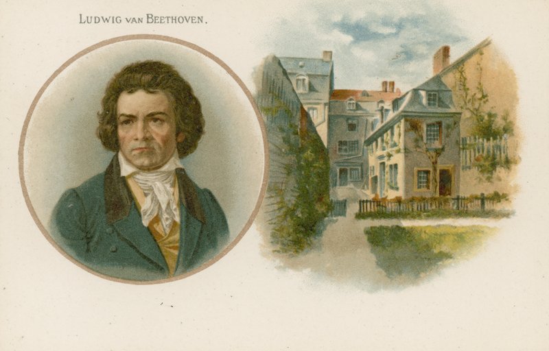 Ludwig van Beethoven von English School