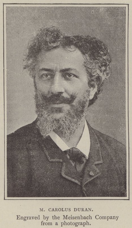 M Carolus Duran (Gravur) von English School