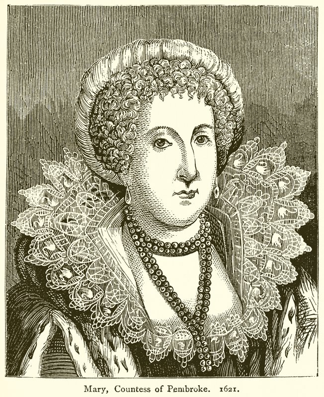 Mary, Gräfin von Pembroke. 1621 von English School