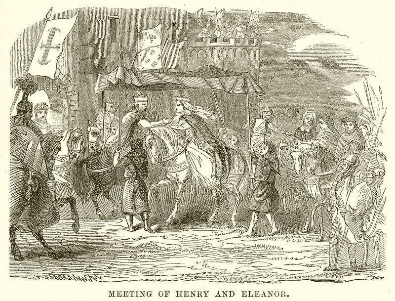 Treffen von Heinrich und Eleonore von English School
