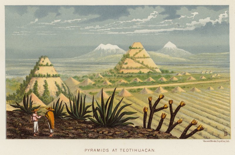 Mexiko: Pyramiden von Teotihuacan von English School