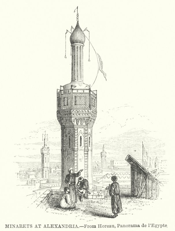 Minarette in Alexandria von English School