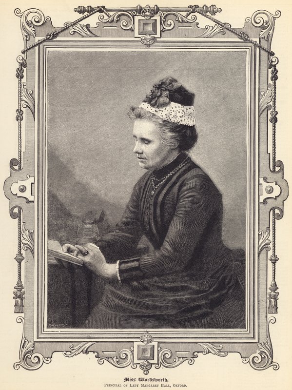 Miss Wordsworth, Direktorin des Lady Margaret Hall, Oxford von English School