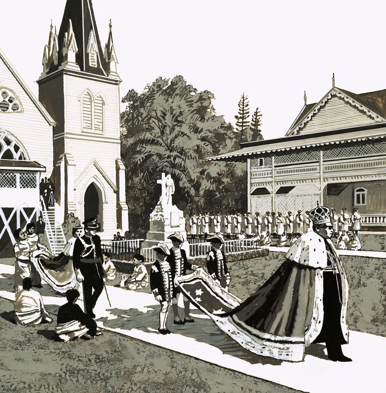 Moderne Monarchien: Das Königreich des Glücks. Der König von Tonga von English School
