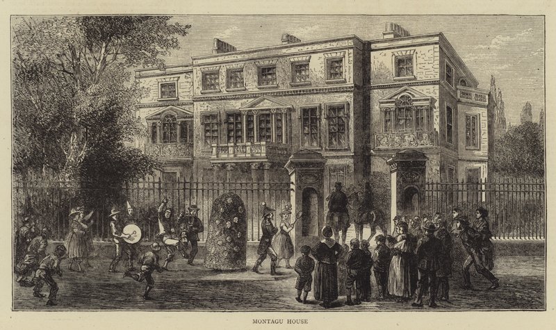 Montagu House (Stich) von English School