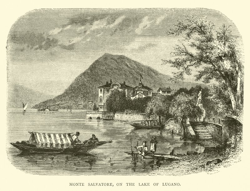 Monte Salvatore am Luganersee von English School