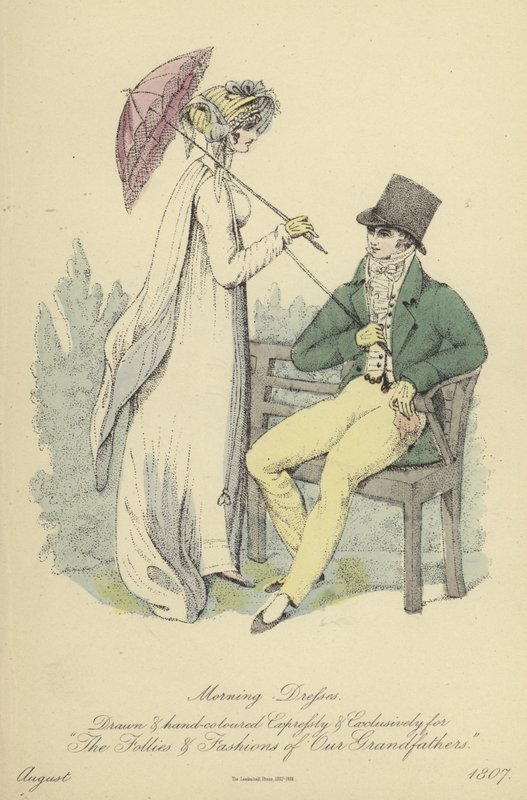 Morgen- und Abendkleidung für Damen und Herren von English School