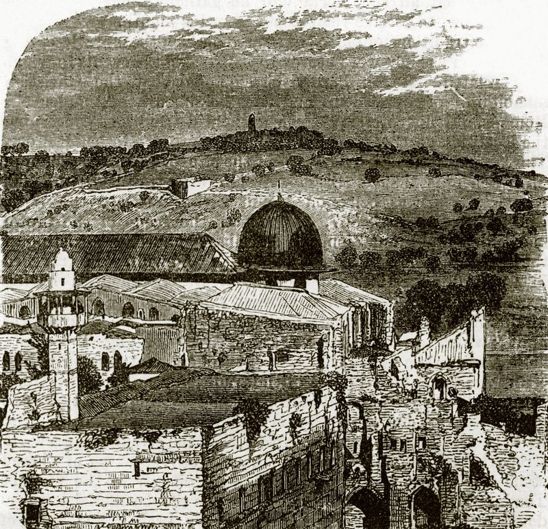 Ölberg von Jerusalem von English School