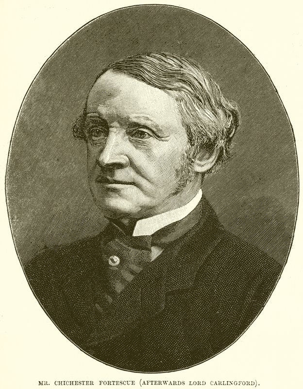 Mr. Chichester Fortescue (später Lord Carlingford) von English School