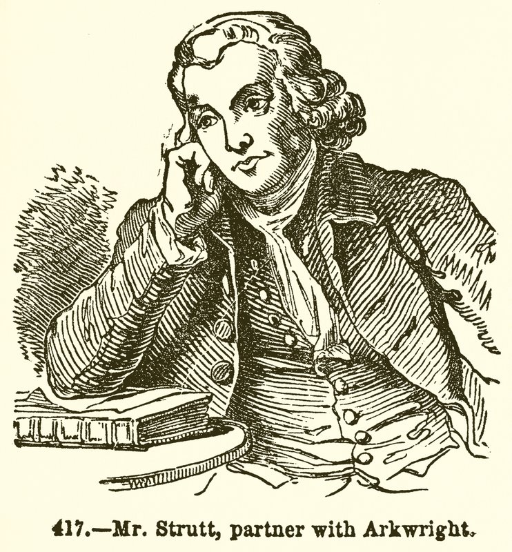 Mr. Strutt, Partner von Arkwright von English School