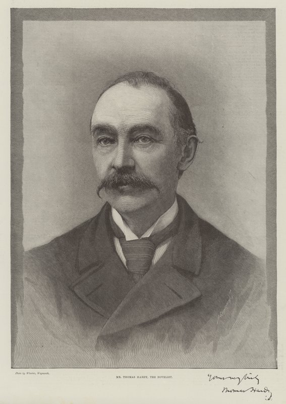 Herr Thomas Hardy, der Romanautor von English School