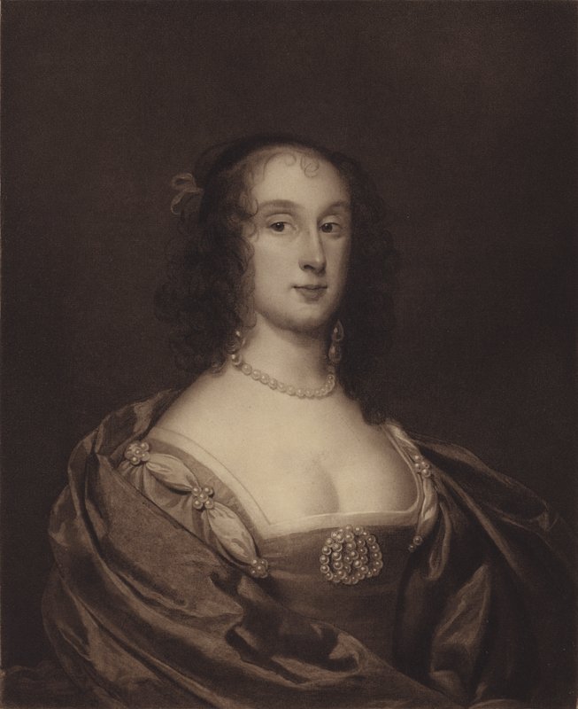 Mrs. Fleetwood, ehemals Mrs. Ireton (Bridget Cromwell), älteste Tochter von Oliver Cromwell von English School
