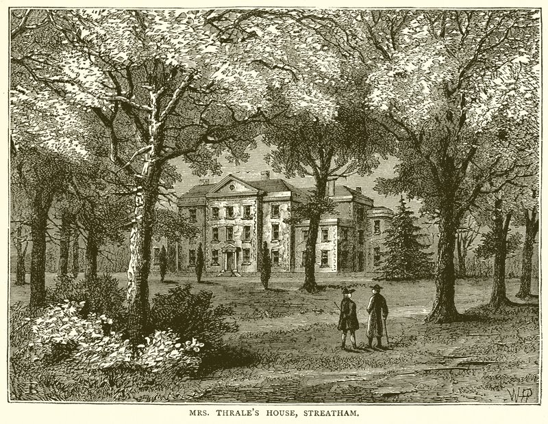 Mrs. Thrales Haus, Streatham von English School