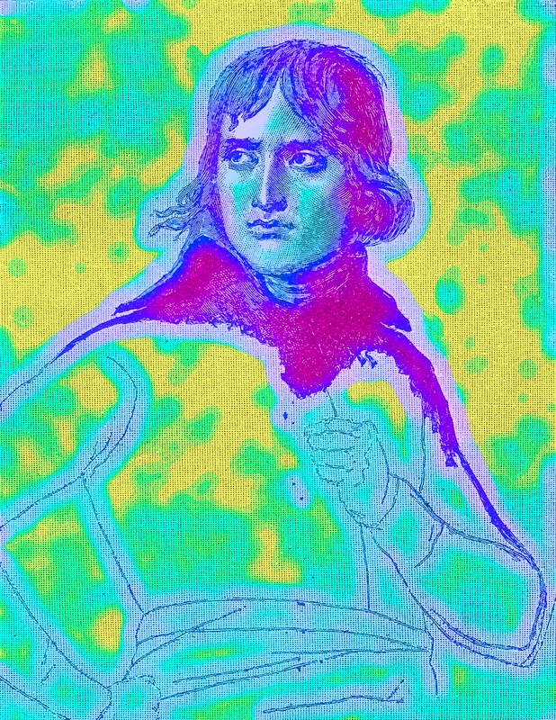 Napoleon Bonaparte, Erster Konsul, Illustration aus Geschichte Englands von H. O. Arnold-Foster, veröffentlicht 1897 (digital verbessert) von English School