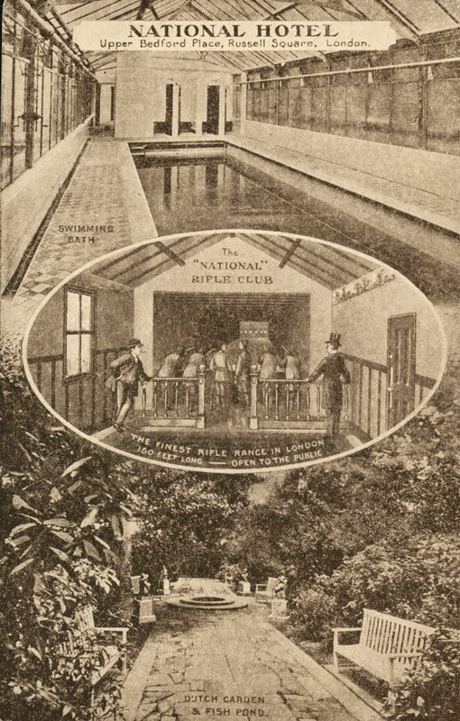 National Hotel, Upper Bedford Place, Russell Square, London von English School
