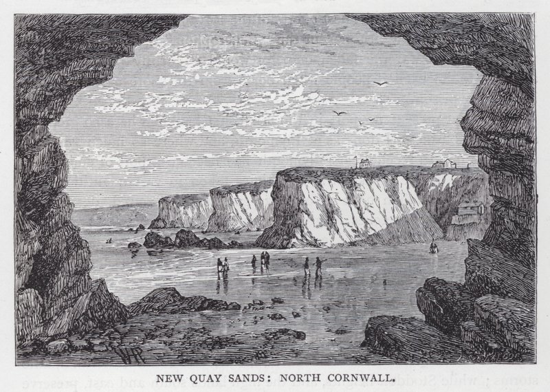 New Quay Sands, Nord-Cornwall von English School