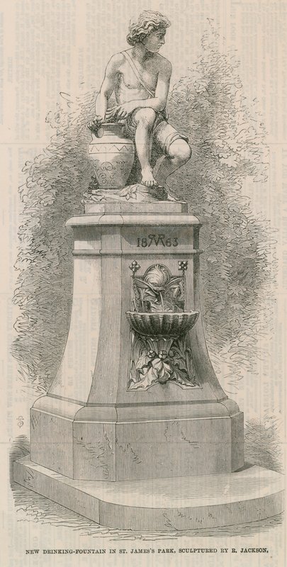 Neuer Trinkbrunnen im St. James