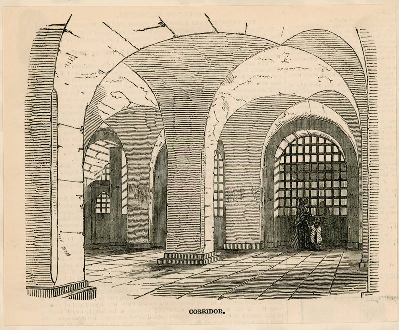 Newgate-Gefängnis - Korridor von English School