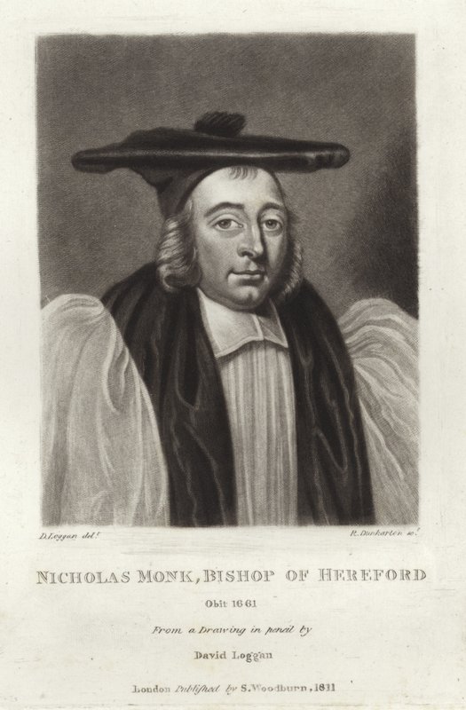 Nicholas Monk, Bischof von Hereford von English School
