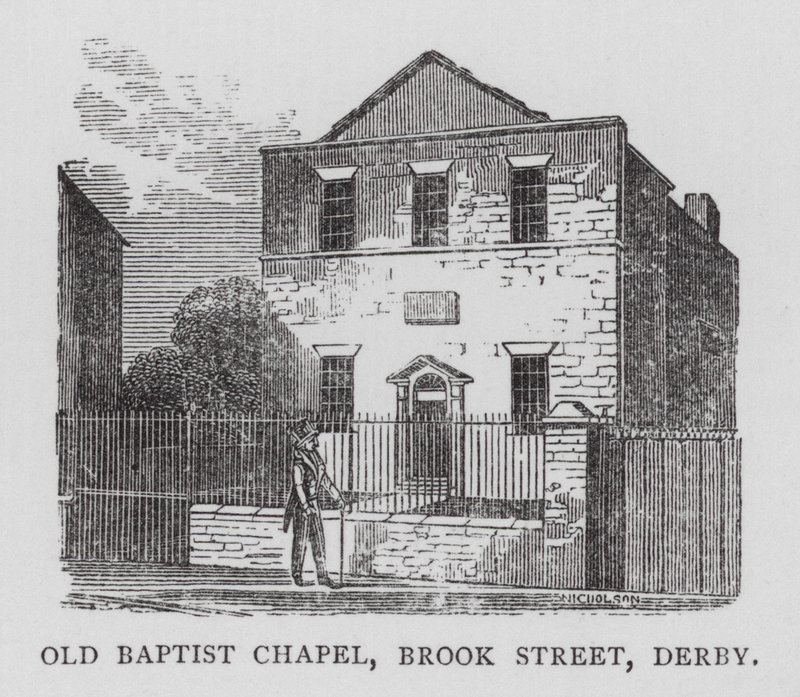 Alte Baptistenkapelle, Brook Street, Derby von English School