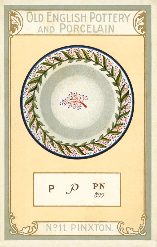Alte englische Keramik und Porzellan: Pinxton von English School