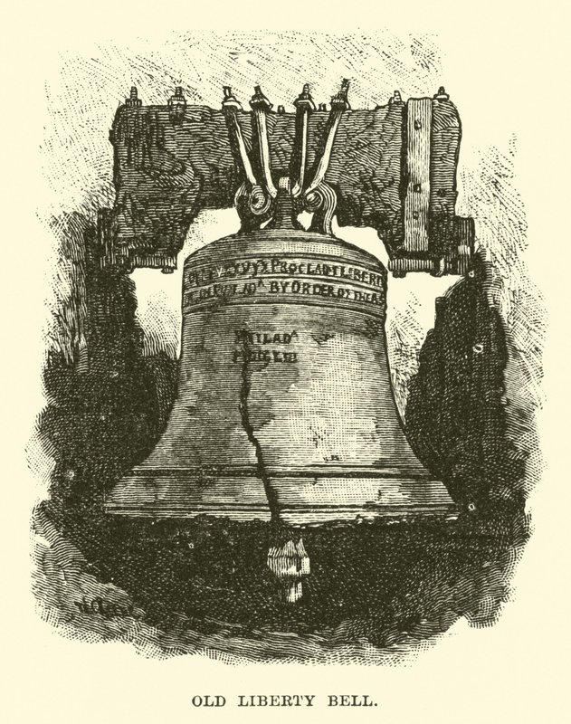 Die alte Freiheitsglocke von English School
