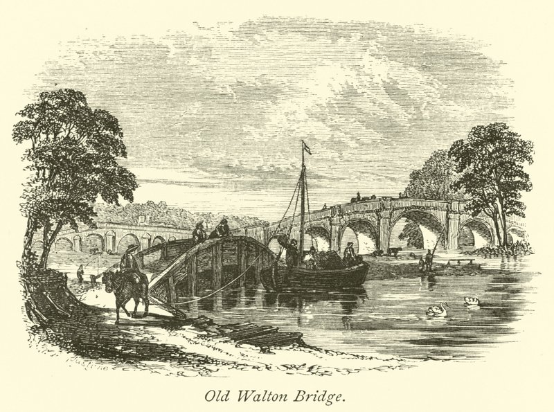 Alte Walton-Brücke von English School