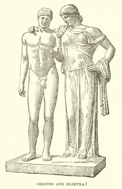 Orestes und Elektra von English School