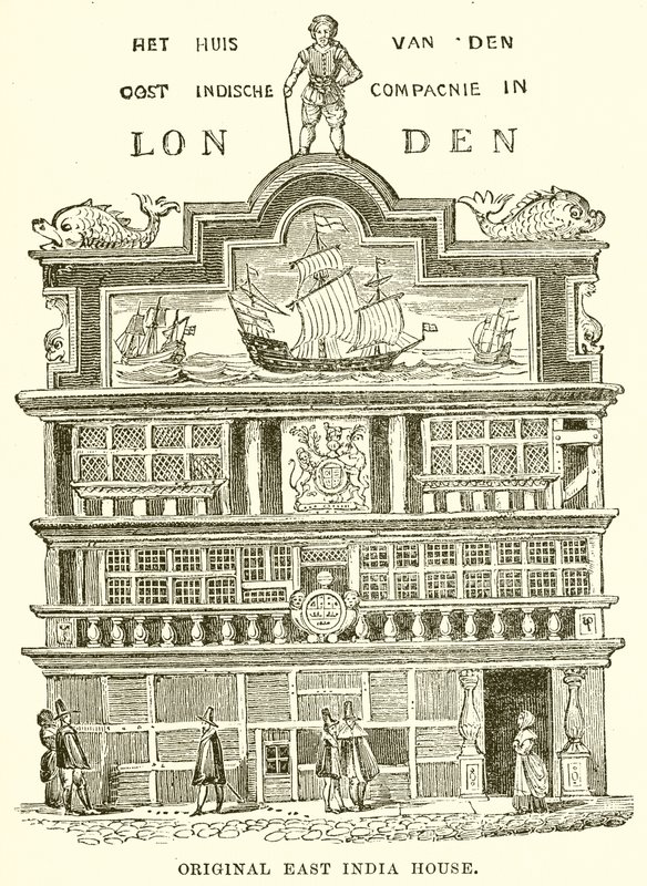 Original East India House von English School