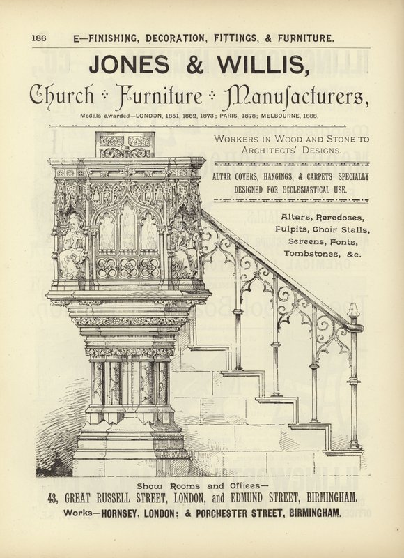 Seite aus The Architects, Surveyors and Engineers Compendium 1892 von English School