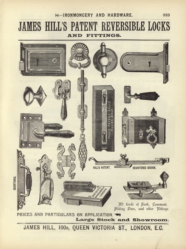 Seite aus The Architects, Surveyors and Engineers Compendium 1892 von English School