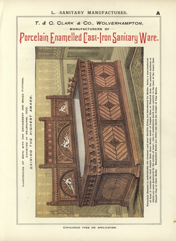 Seite aus dem Kompendium der Architekten, Vermesser und Ingenieure 1892 von English School