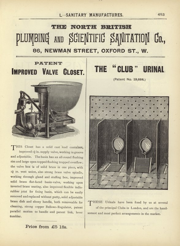 Seite aus dem Kompendium der Architekten, Vermesser und Ingenieure 1892 von English School