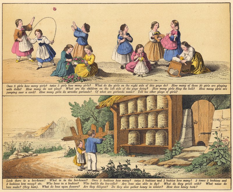 Seite aus dem neuen Bilderbuch von English School