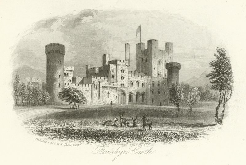 Penrhyn Castle, Llandygai, Wales von English School