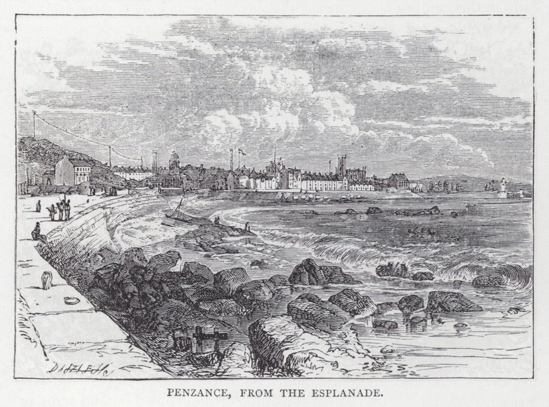 Penzance, von der Esplanade von English School
