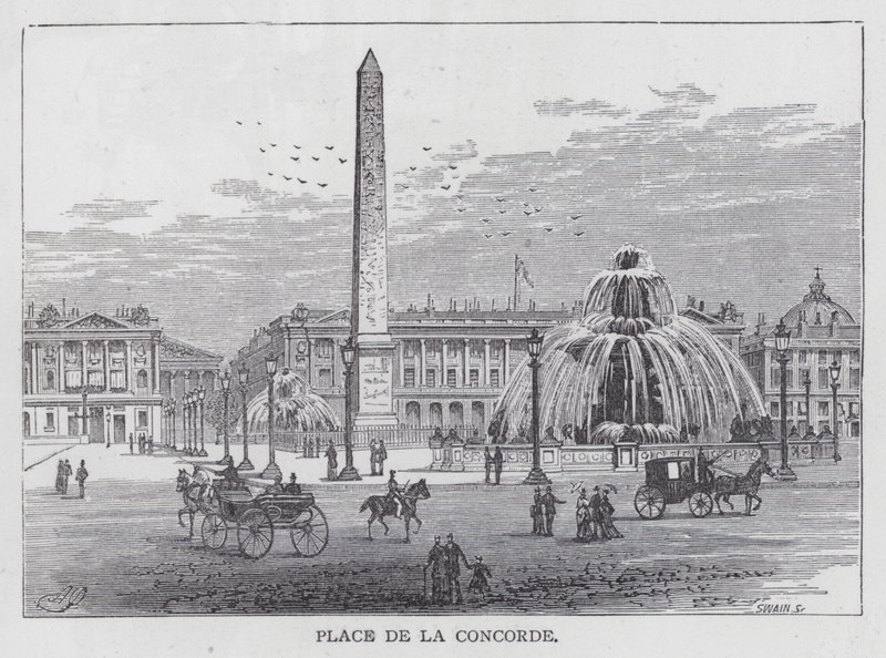 Place De La Concorde (Stich) von English School