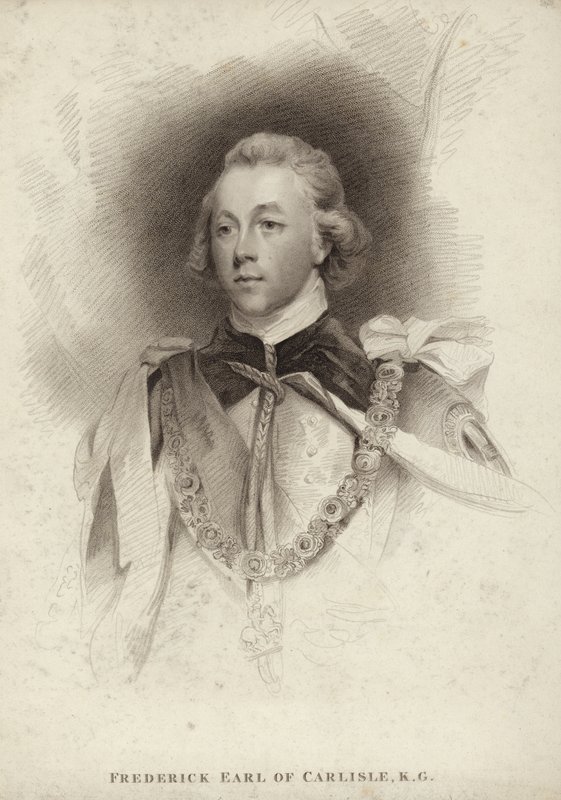 Porträt von Frederick Howard, 5. Earl of Carlisle von English School