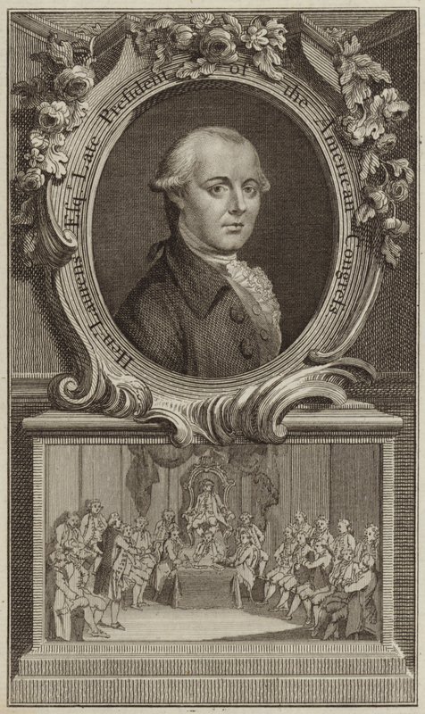 Porträt von Henry Laurens von English School